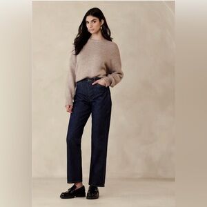 Banana Republic Artisan Dark Blue Straight Leg Jeans